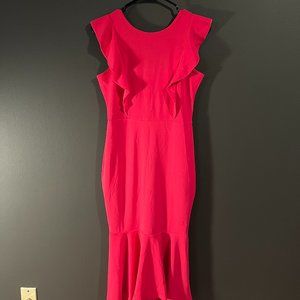 Pink Midi Dress